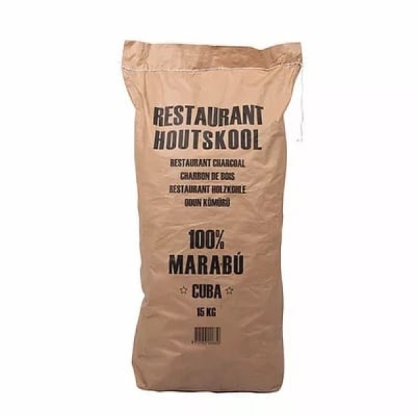 dammers restaurant houtskool marabu cuba 15 kg zak