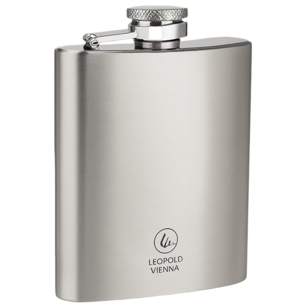 Leopold Vienna Heupfles, Flask, Zakfles, Drinkfles – 220 ml – RVS – Compact & Duurzaam - Afbeelding 2