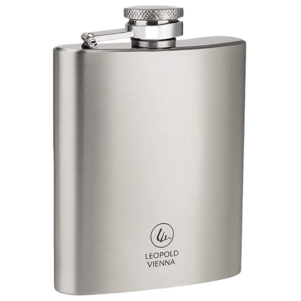 Set van 2 Stuks - Leopold Vienna Heupfles, Flask, Zakfles, Drinkfles – 220 ml – RVS – Compact & Duurzaam - Afbeelding 5