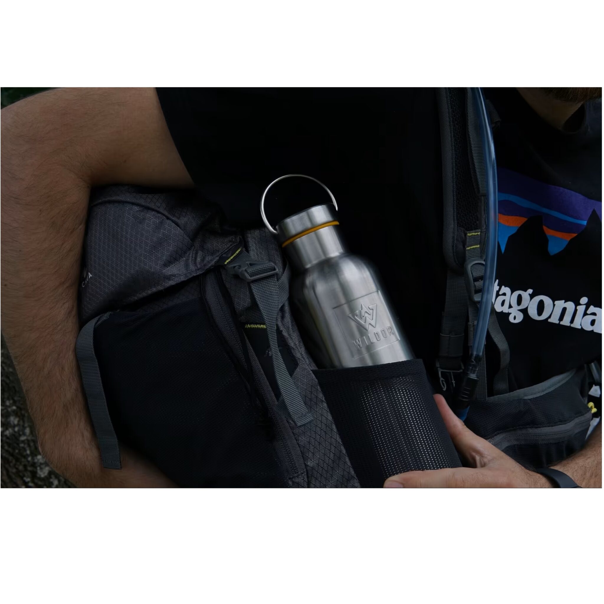 WILDOR® Premium RVS Drinkfles Van 750 ml – Dubbelwandig geïsoleerd – Lekvrij – Met RVS Dop & Draagbeugel - Afbeelding 6