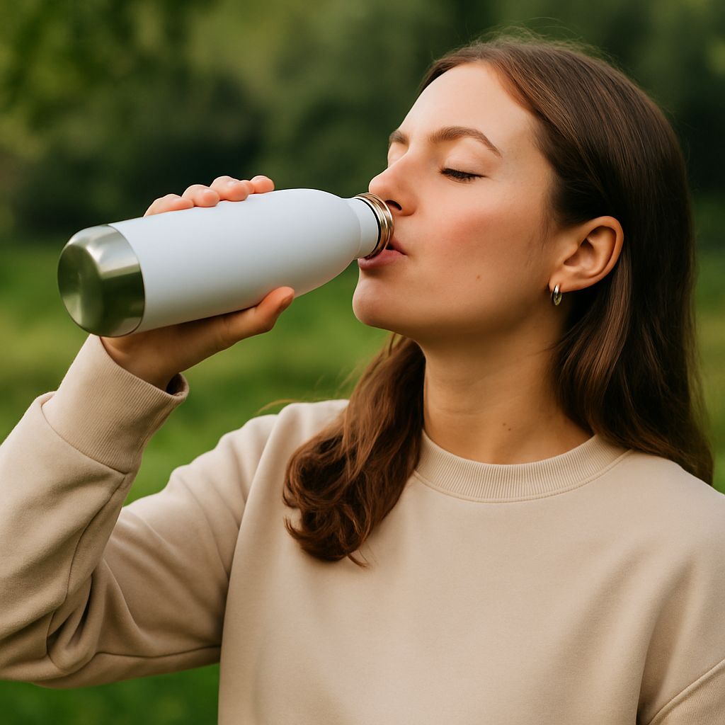 BULLET Arsenal - RVS Vacuüm - Drinkfles - Thermosfles – 510 ml – Dubbelwandig – Warm & Koud – Lekvrij – Wit - Afbeelding 3