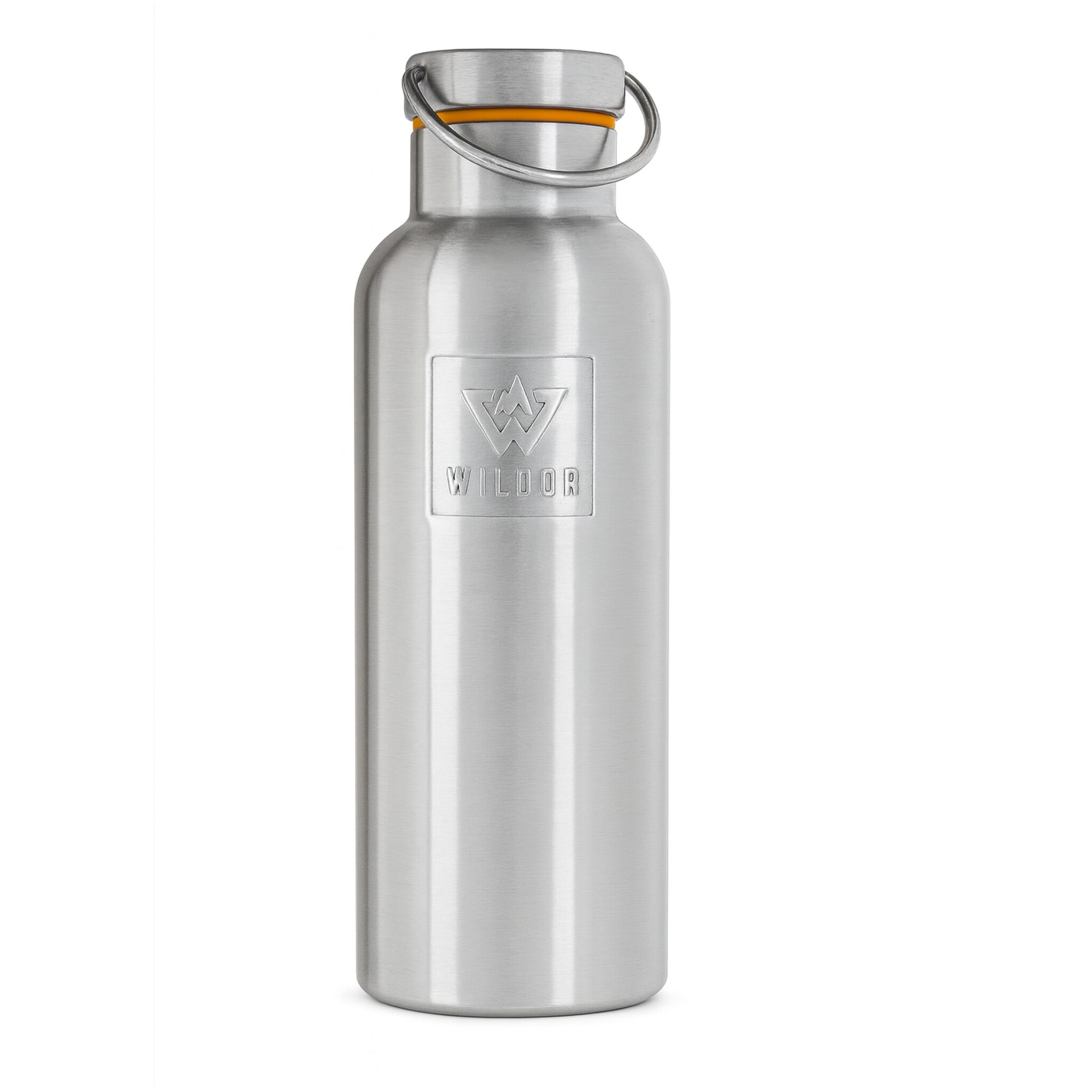 WILDOR® Premium RVS Drinkfles Van 750 ml – Dubbelwandig geïsoleerd – Lekvrij – Met RVS Dop & Draagbeugel - Afbeelding 3