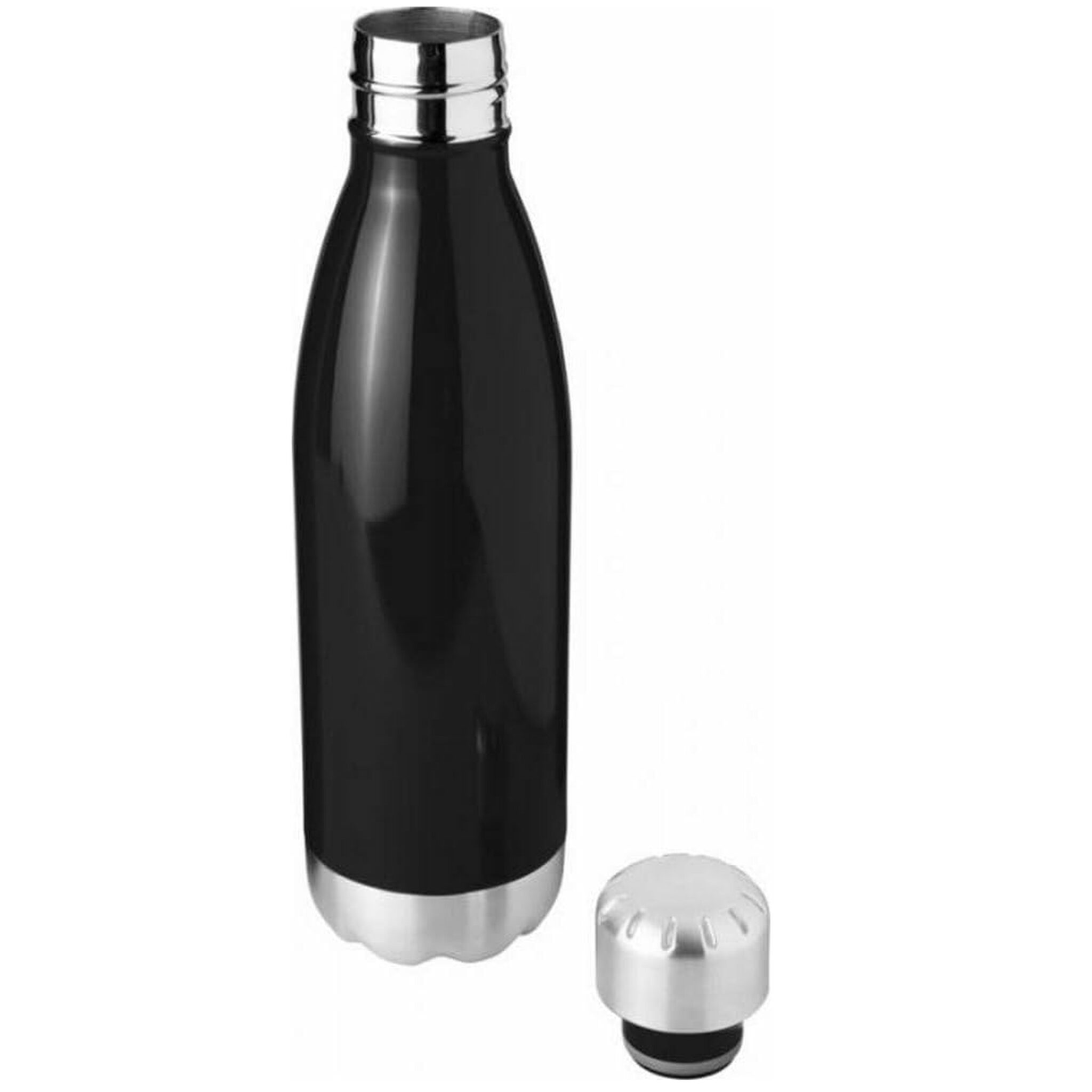 BULLET Arsenal - RVS Vacuüm - Drinkfles - Thermosfles – 510 ml – Dubbelwandig – Warm & Koud – Lekvrij – Zwart - Afbeelding 2