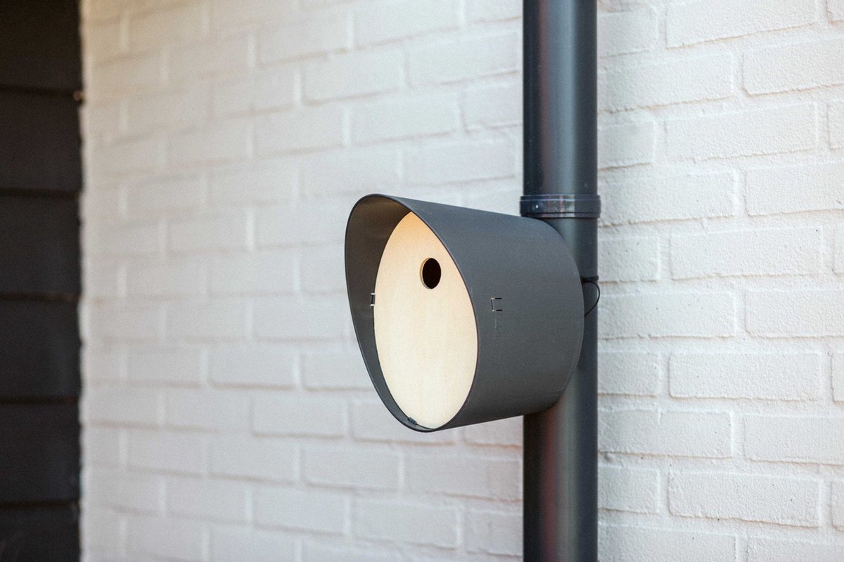 Capi Vogelhuisjes - Antraciet - 23x19x24 cm - 2 stuks - Afbeelding 6